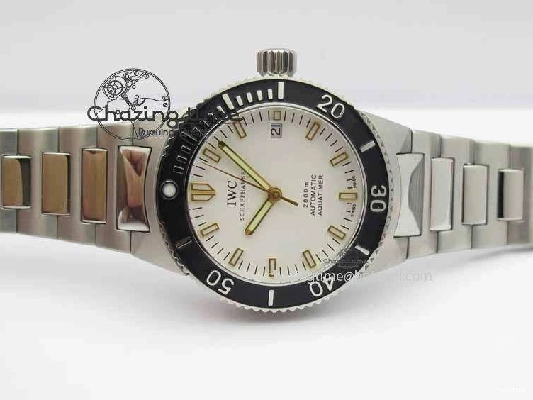 MIROTIME 0401 Aquatimer Automatic SS Noob Best Edition White Dial On SS Bracelet A Lightweight 7251
